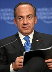 Former Mexican President Felipe Calderón